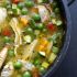 Simple Lemony Chicken & Spring Veggie Soup