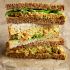 Lentil Chickpea Salad Sandwiches