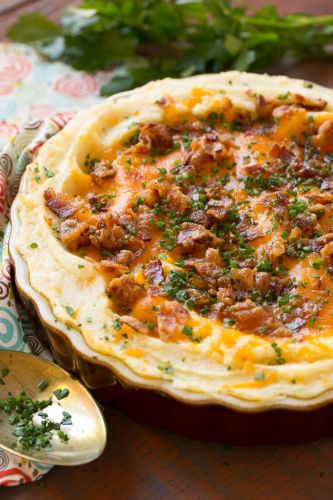 Loaded Mashed Potato Casserole