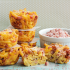 Ham and mac & cheese lunchbox muffins
