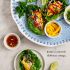 Mango And Zucchini Lettuce Wraps With Ginger-Soy Dipping Sauce