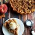 Maple bourbon brown butter peach pie