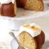 Maple bundt cake