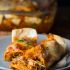 Maple pork and butternut squash enchiladas