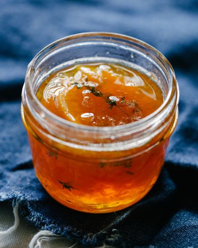 Maple Peach Whisky Jam