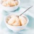 Maple pear ginger sorbet