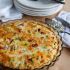 Meat lovers quiche