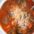 Slow-cooker meatball and veggie soup