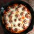 Baked meatballs with mozzarella
