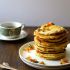 Mexican Corn & Chorizo Pancakes With Fried Egg & Heirloom Tomato Salsa