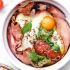 Microwave Egg Caprese Breakfast Cups