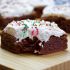 Milk Chocolate Cardamom Brownies With Vanilla Bean Frosting