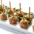 Mini Cheese Balls on a Stick