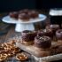 Mini chocolate stout cheesecake with salted beer caramel sauce