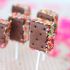 Mini ice cream sandwich pops