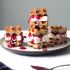 Mini Ice Cream Waffle Sandwiches