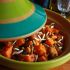 Morocco - Moroccan Chicken, Apricot and Almond Tagine