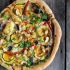 Moroccan Roasted Garlic Pesto and Cashew Pizza