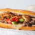 Vegetarian Mushroom Philly Cheesesteak with Caramelized Onions