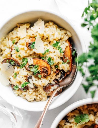 Easy Mushroom Risotto