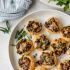 Mushroom Tartlets with Thyme and Cheese