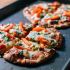 Thai Curry Pizza with Naan Bread