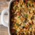 Beefy nacho casserole