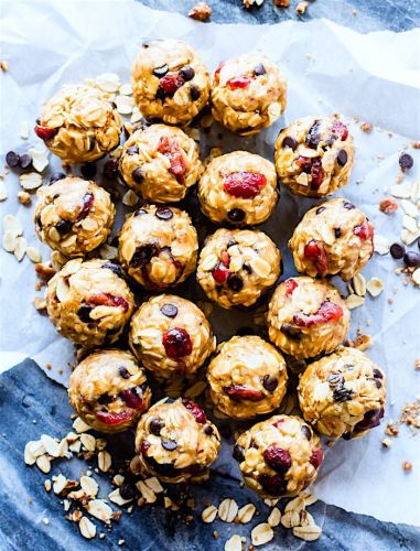 No Bake Oatmeal Cookies Energy Bites