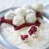 No-bake red velvet snowball cookies