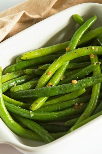 Butter and Garlic Green Beans