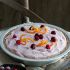 No-bake cranberry pie