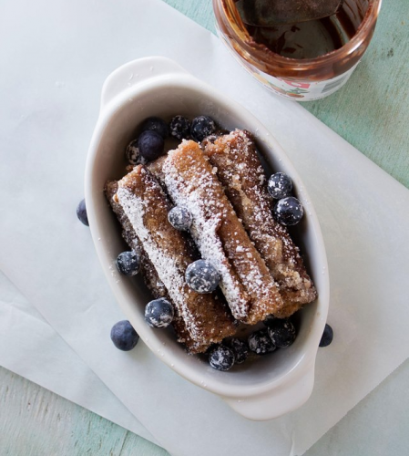 Nutella French Toast Roll-Ups