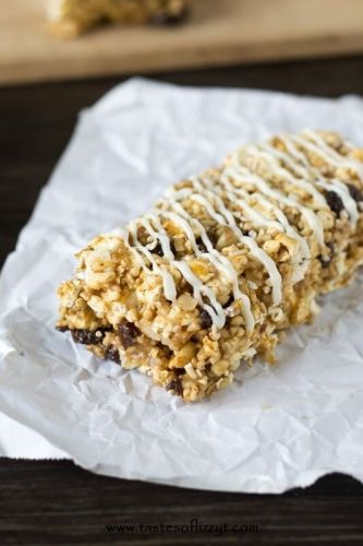 Oatmeal Raisin Popcorn Bars