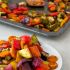 Oil-Free Rainbow Roasted Vegetables
