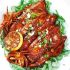 Ojingeo Gui - Korean Spicy Grilled Squid