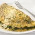 Spinach and cheese omelet