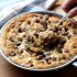 One-Pan Giant Chocolate Chip Cookie