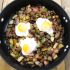 One pan steak and red potato hash