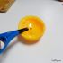 Light some homemade orange candles