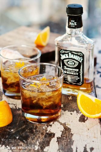 Orange Maple Old-Fashioned Cocktail