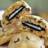 Oreo stuffed chocolate chip cookies