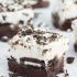 Brownie Oreo ice cream bars