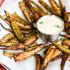 Cajun Oven-Roasted Okra Fries with Lemon-Garlic Aioli