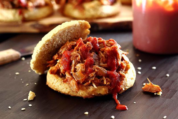 Paleo Barbecue Pulled Pork Sliders