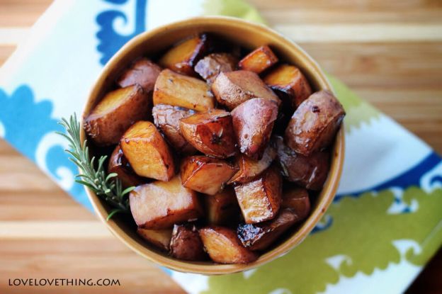 Pan-Fried Balsamic New Potatoes