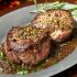 Pan Seared Filet of Sirloin with Red Wine Sauce