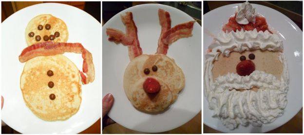 Pancakes and bacon