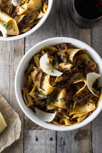 PAPPARDELLE WITH SHORT RIB RAGU