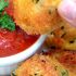 Parmesan crusted tortellini bites