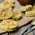 Parmesan-and-Panko crusted zucchini chips